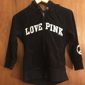 PINK Victoria' Secret Black Hoodie